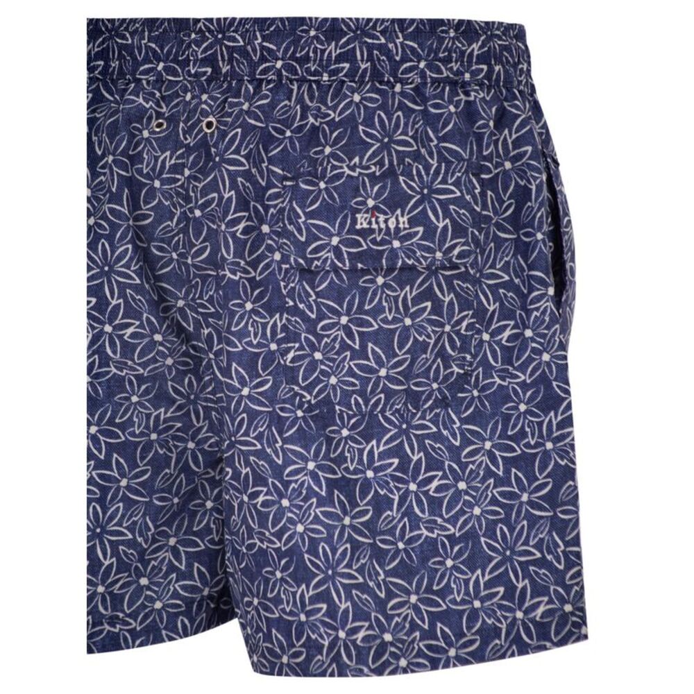 Kiton Men Short Patterned Swim Boxers - Picture 4 of 4